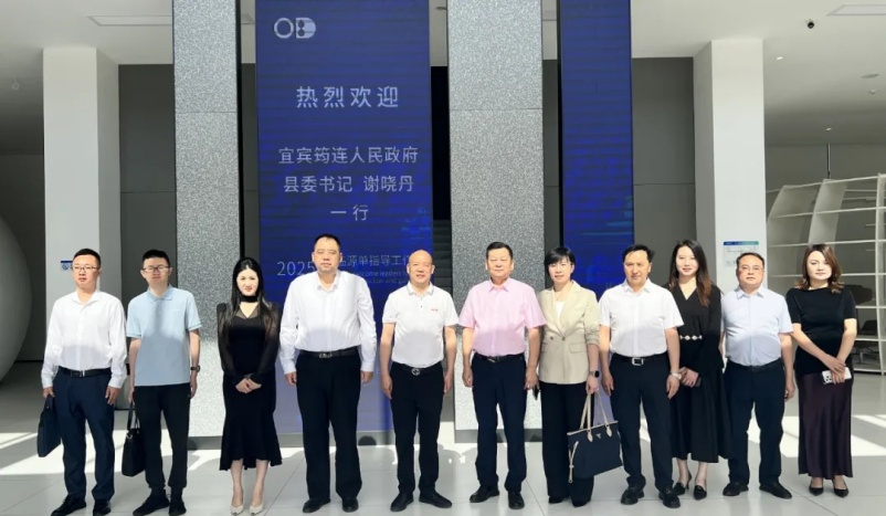 宜賓市筠連縣委書(shū)記謝曉丹一行蒞臨源單考察，聚焦玄武巖纖維建材應(yīng)用